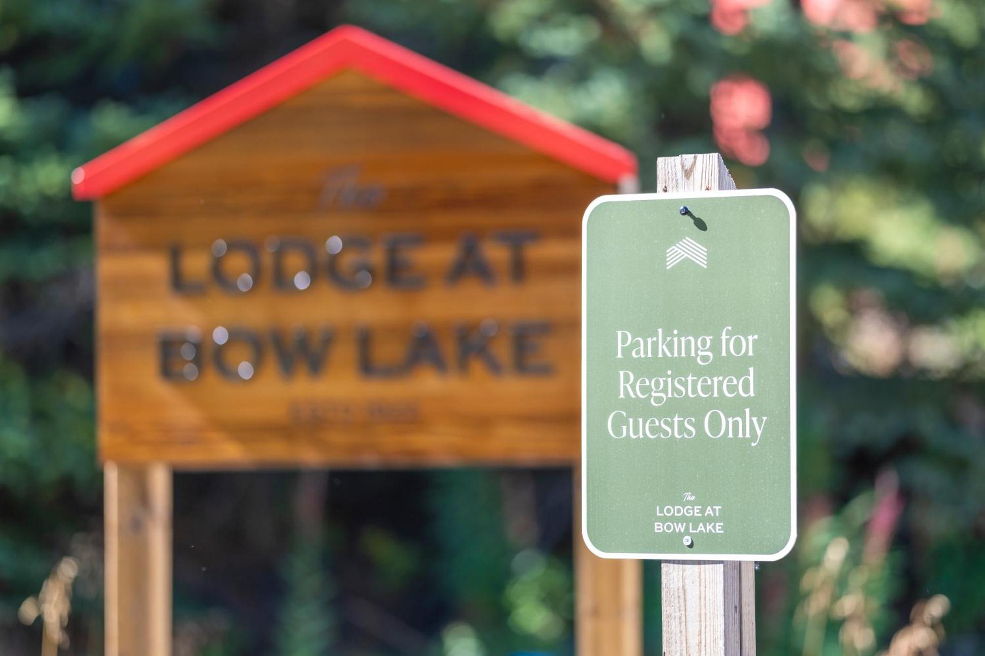 לייק לואיז The Lodge At Bow Lake מראה חיצוני תמונה