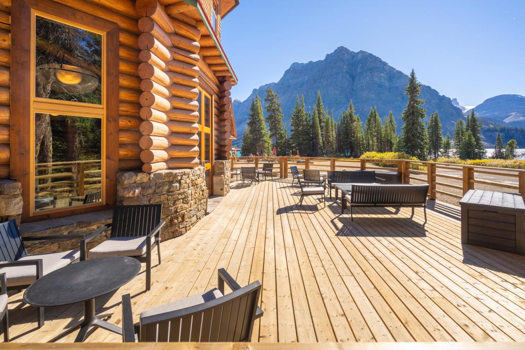 לייק לואיז The Lodge At Bow Lake מראה חיצוני תמונה
