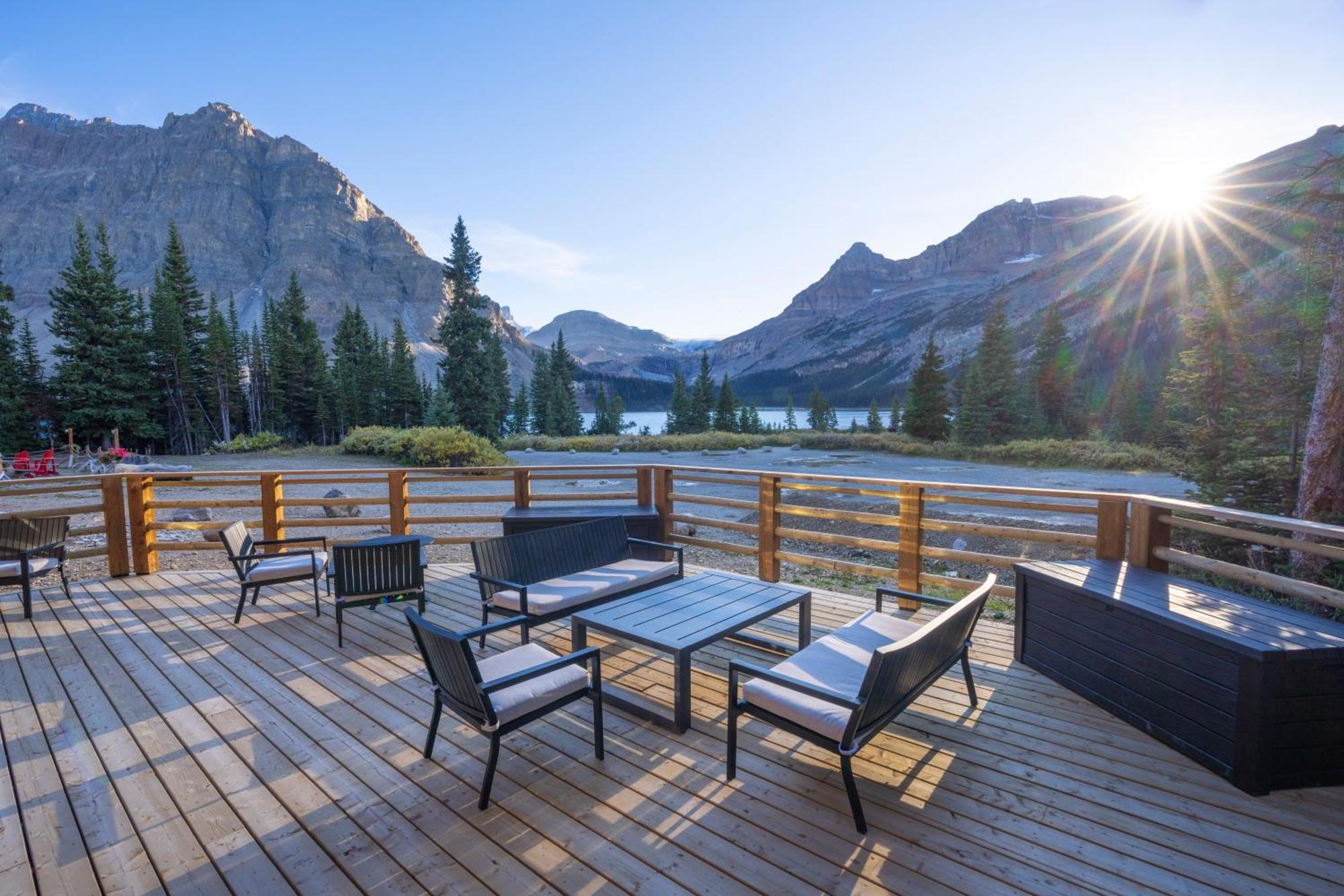 לייק לואיז The Lodge At Bow Lake מראה חיצוני תמונה