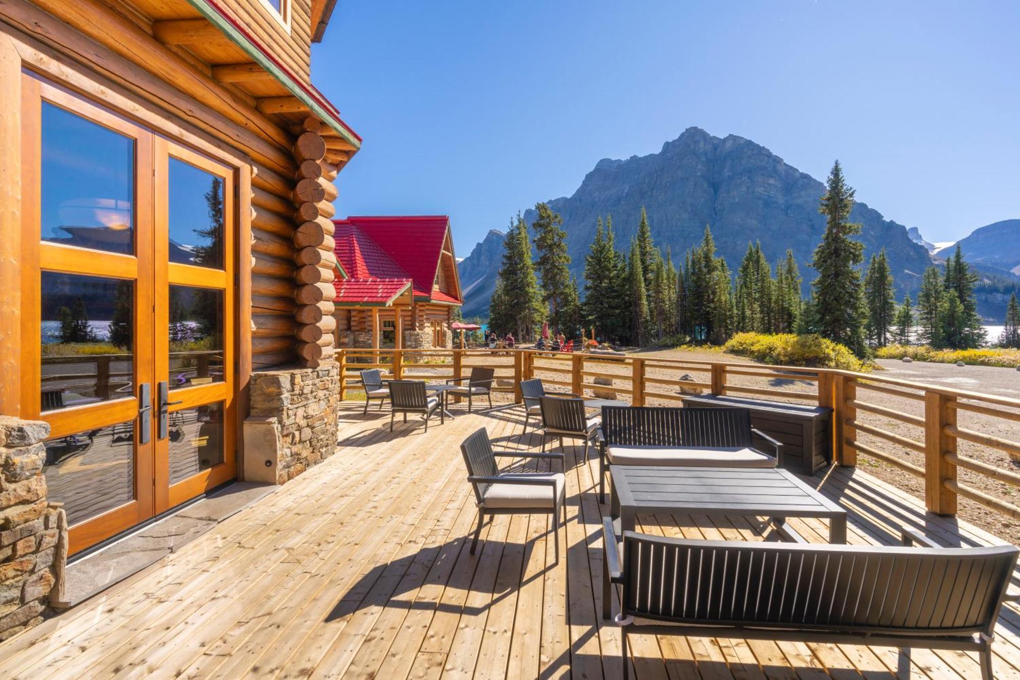 לייק לואיז The Lodge At Bow Lake מראה חיצוני תמונה